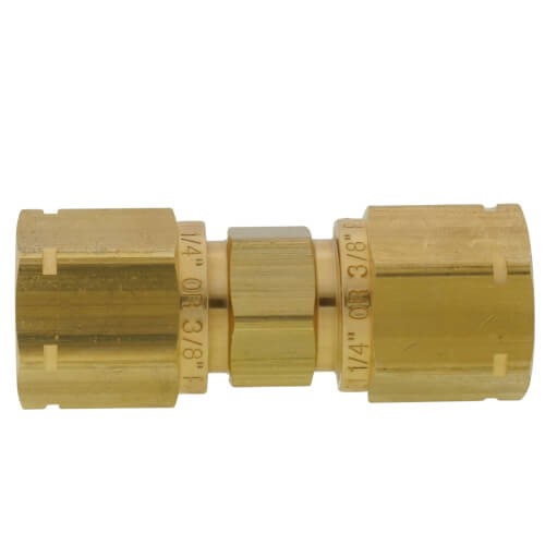 Python 6200 Coupler Compression Fitting 1/4" Brass 700 PSI 203°F