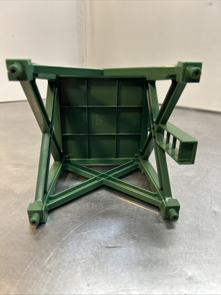Used Green Plastic Train Track Tower,