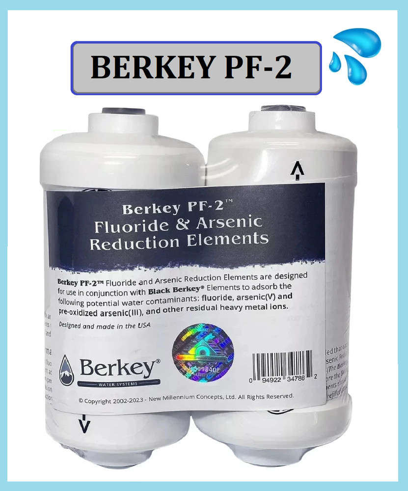Berkey PF-2 Fluoride Water Filters for Berkey Systems-New Sealed Box