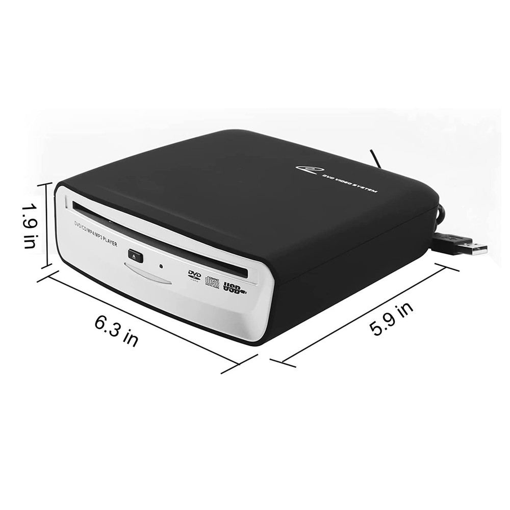 Portable CD Player for Car with Bluetooth and USB Connection,USB External Uni...