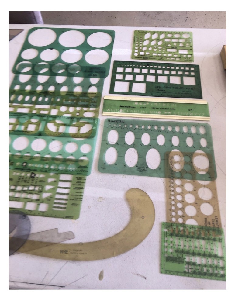 vintage drafting equipment