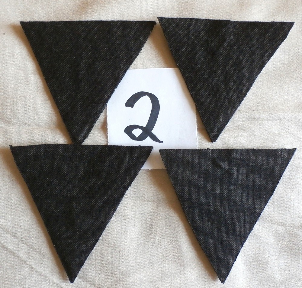 WW2 German chevaron patch set #2