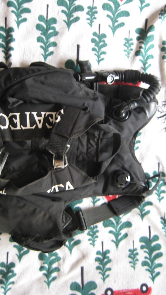 SEATEC CUSTOM Bouyancy Vest Scuba Dive Size L