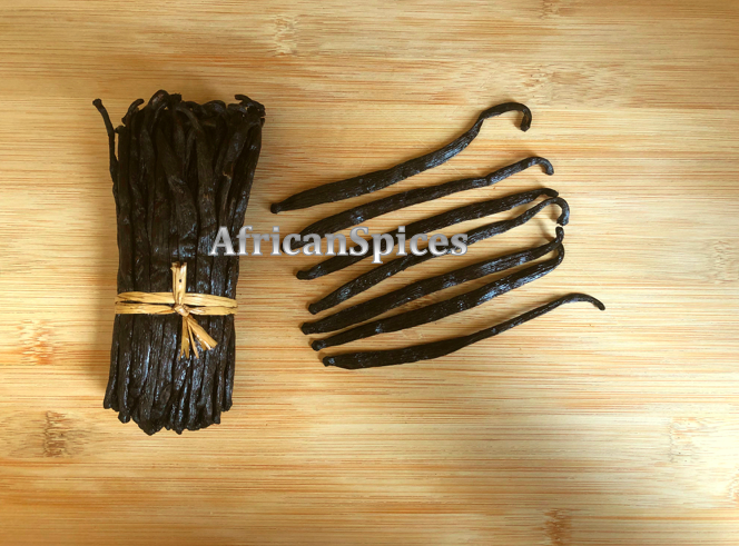Madagascar Bourbon Vanilla Beans Extract Grade B [50]