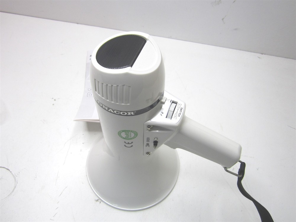 Monacor (TM-6) 8w Max Volume 94 db Megaphone with Switchable Siren