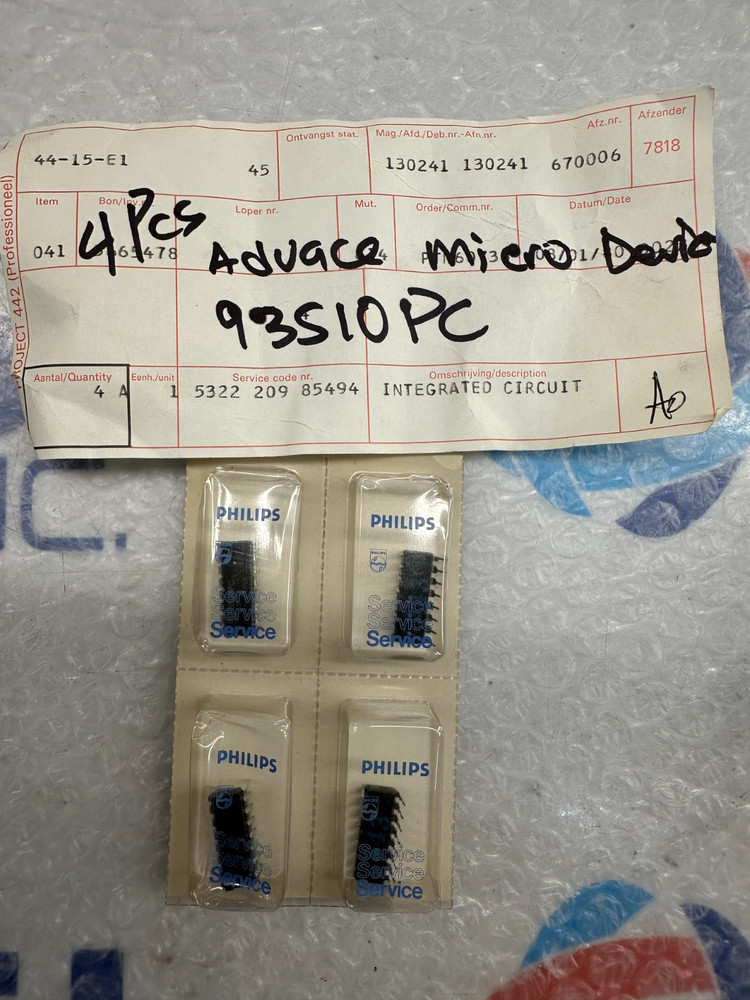 4PCS Advanced Micro Devics 93S10PC DECADE COUNTER SYNCHRONOUS UP