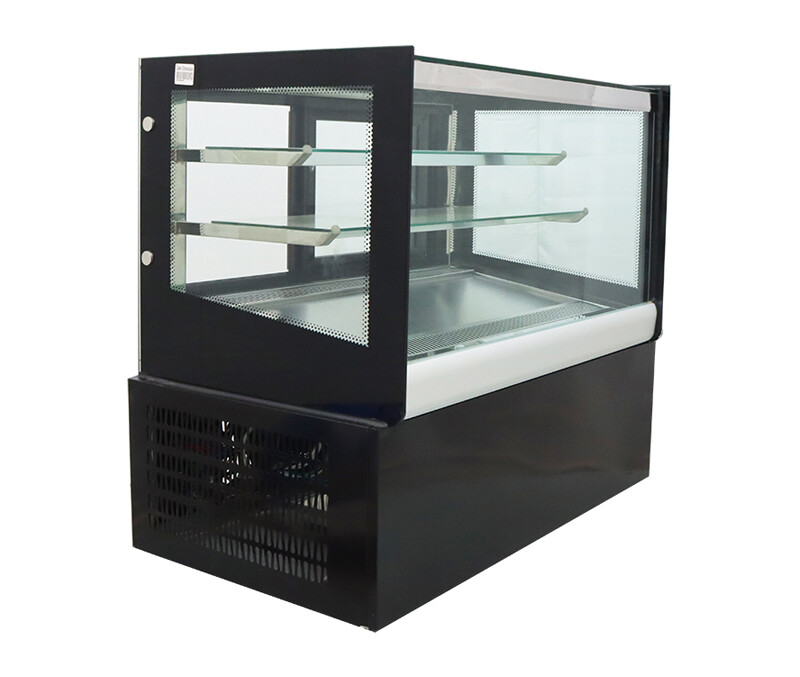 Updated Bakery Showcase 220V 0.3HP Powered Refrigerate Cake Display Case 210159