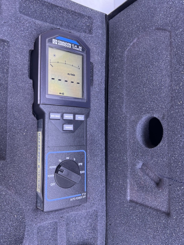 CHAUVIN ARNOUX C.A 25 TACHOMETER