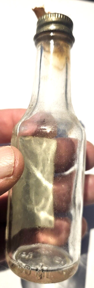Fleischmanns Royal Vodka Glass Bottle 50 ML packed a nice punch