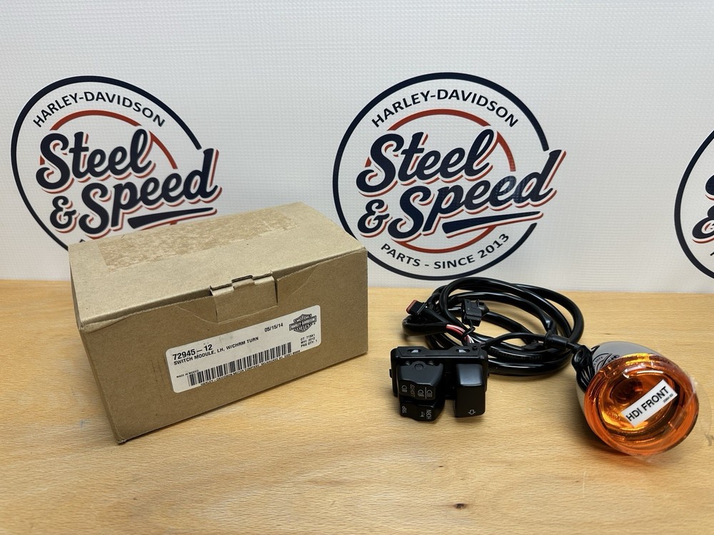 Genuine Harley-Davidson Dyna Softail HAND CONTROL SWITCH MODULE LEFT 72945-12