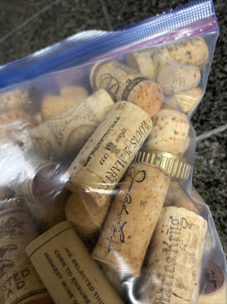 Lot of 120 Wine Corks - Various Brands