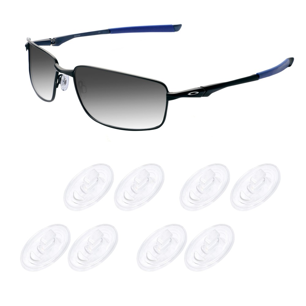 Replacement Silicon Nose Pads for-OAKLEY Restless/Socket 5.0 Sunglasses