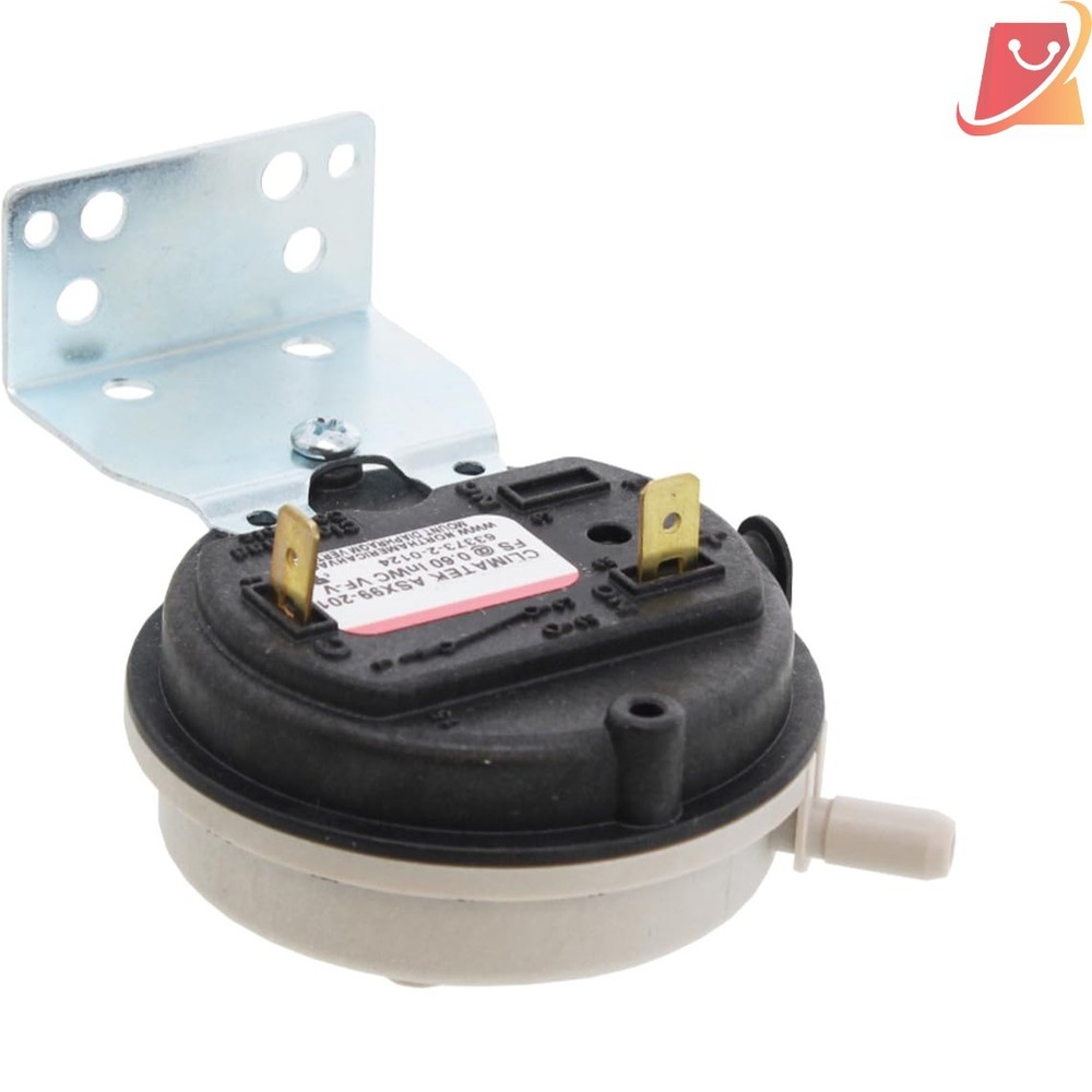 Furnace Air Pressure Switch Replacement for HVAC Systems, Copper Contact