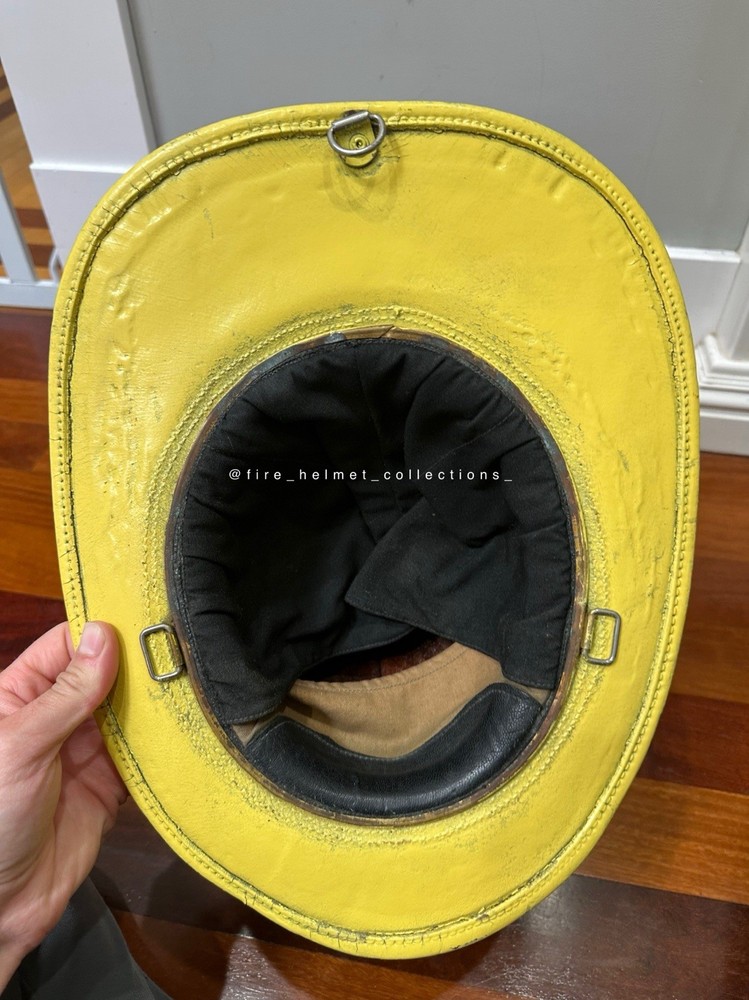 Cairns Leather Fire Helmet Size Small Adjustable