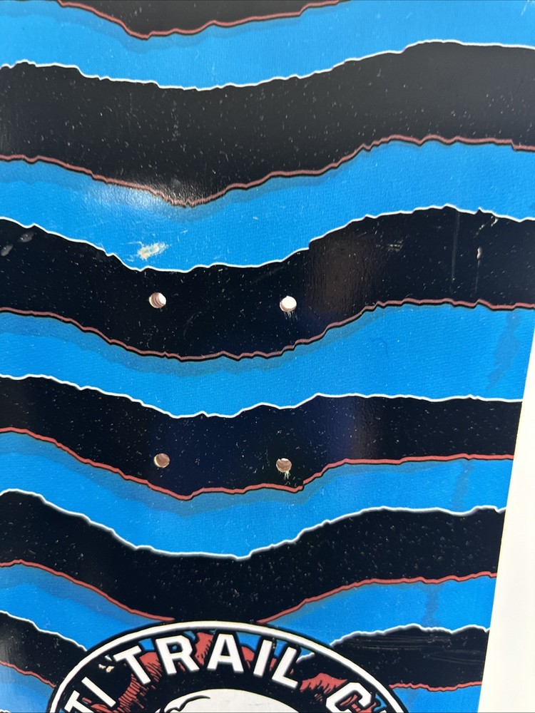Yeti Skateboard Deck Only - Trail Cult Blue/black/multi