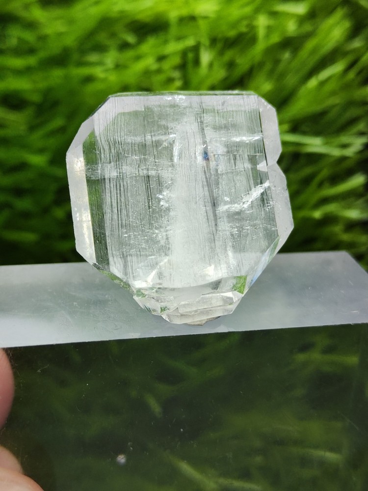 Faden Quartz DT Transparent Crystal Has Good Luster & Nice Termination