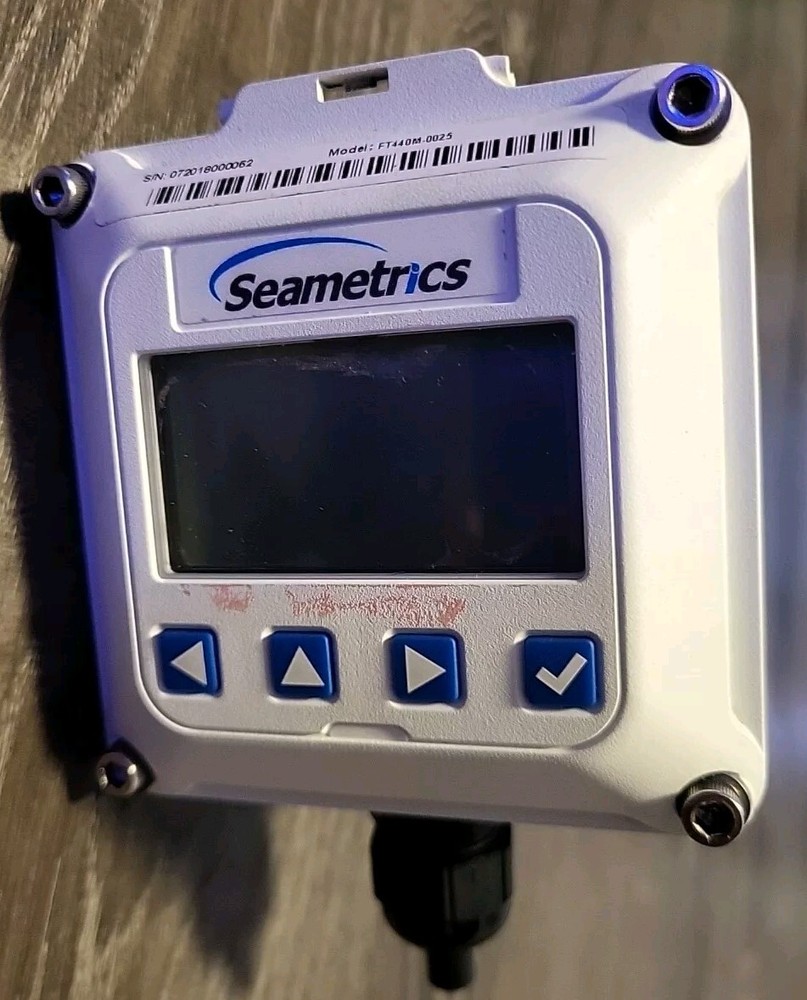 Seametrics Fixed Insertion EX819P flowmeter with FT440M Display