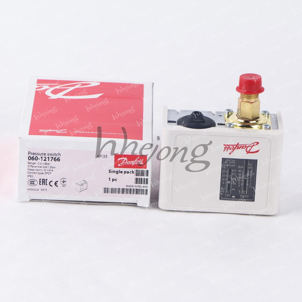 1PC New Danfoss 060-121766 KPI35 Pressure switch