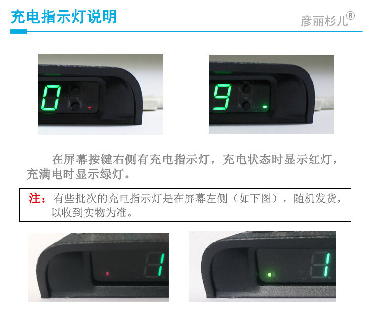 Car Interior Dashboard Clock Watch Time Digital Thermometer For Long Driving
