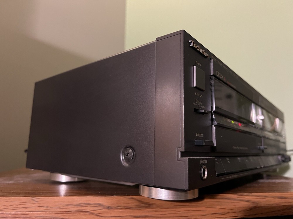 Vintage Technics Model NO. RS-T230 Stereo Double Cassette Deck