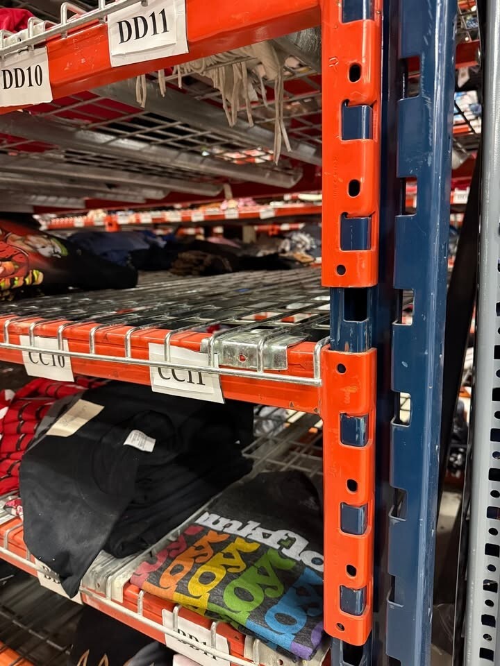 10'x48" UPRIGHTS - MASTER RACK WAREHOUSE PALLET RACKING