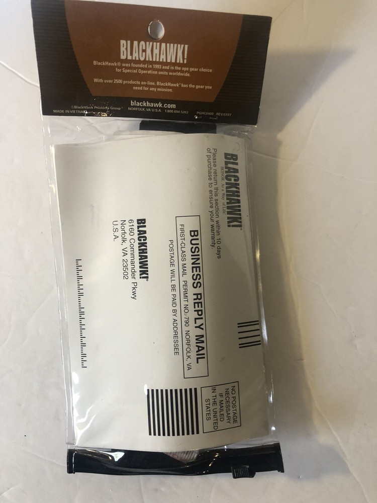 BLACKHAWK BELT MOUNTED 4oz MACE POUCH, BLACK