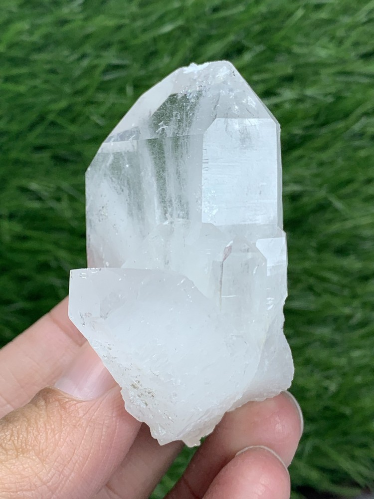 Faden Quartz DT Transparent Crystal Having Good Luster & Nice Termination