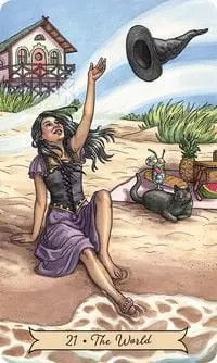 Everyday Witch Tarot Deck & Book By Deborah Blake
