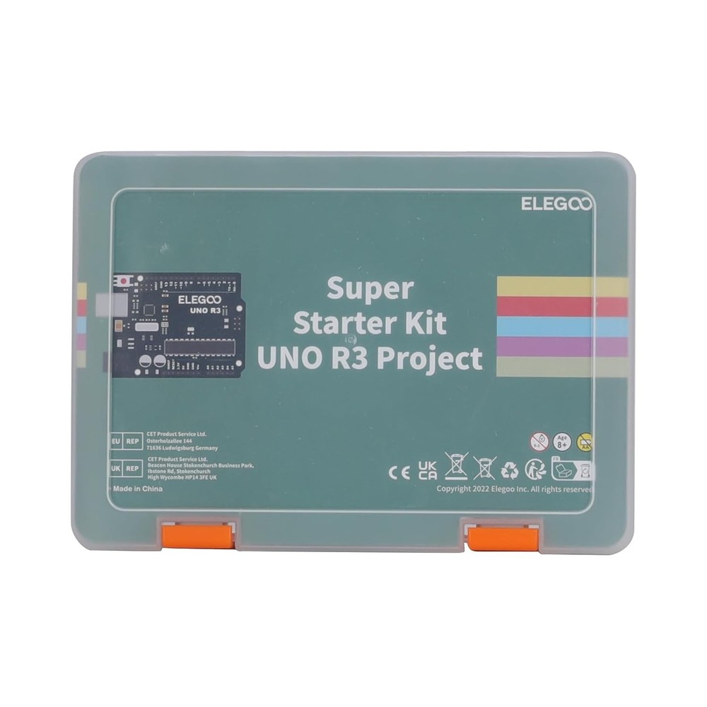 ELEGOO UNO Project Super Starter Kit with Tutorial UNO R3 Board for Arduino IDE