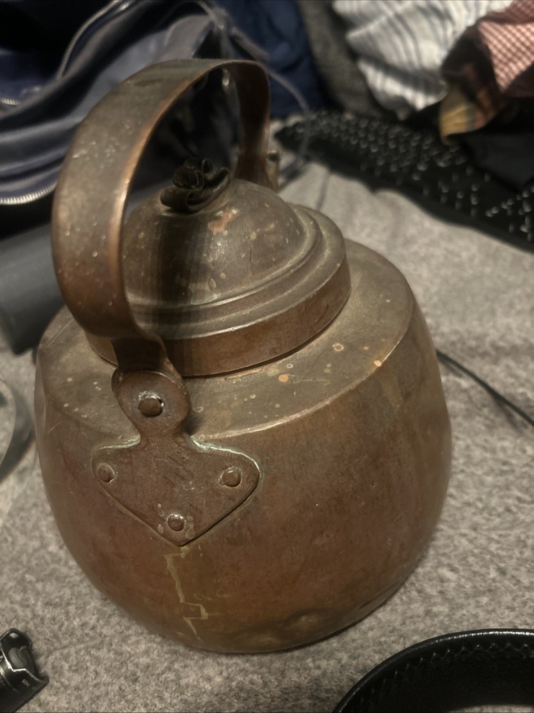 Antique Copper Kettle