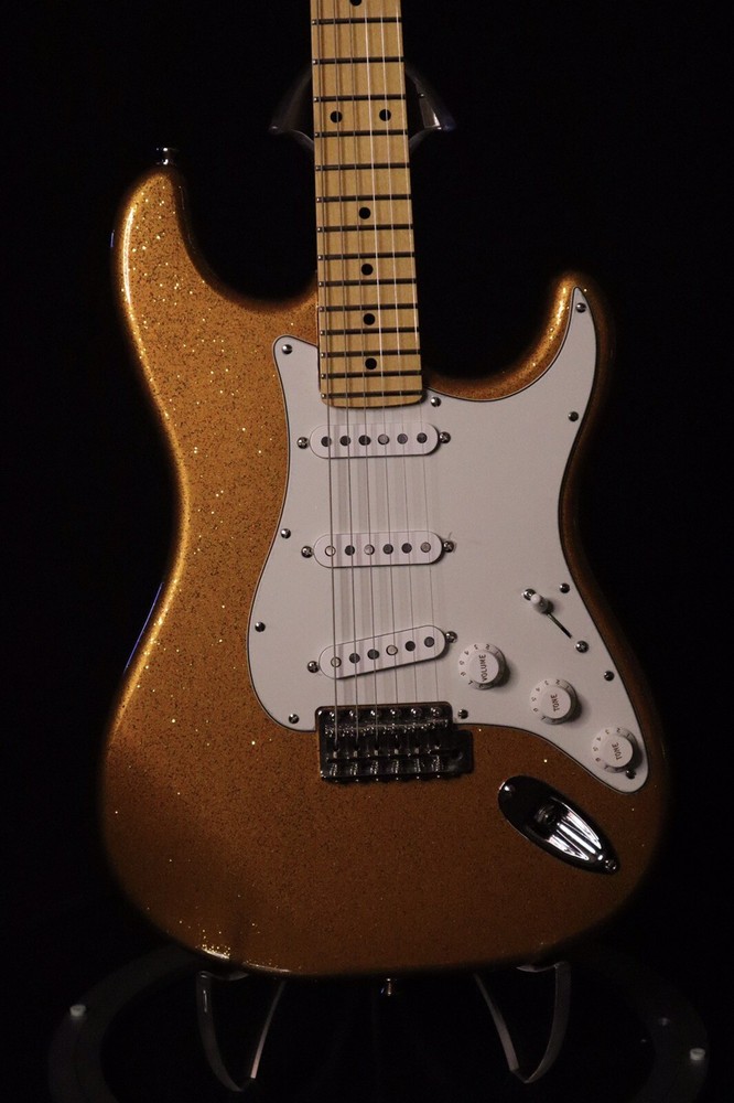 Clear Acrylic Guitar Stand Flame Treated Edge