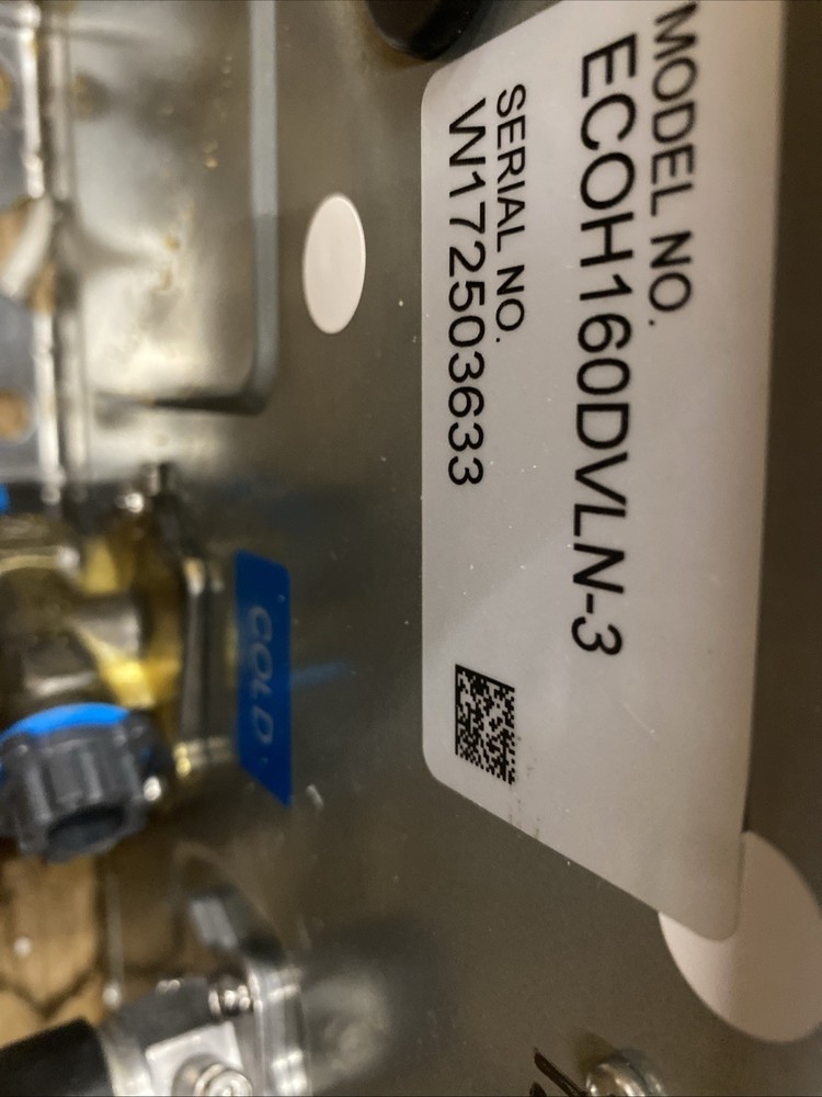 RHEEM ECOH160DVLN-3 Tankless Gas Water Heater 8.4 GPM 157,000 BTU Parts Only