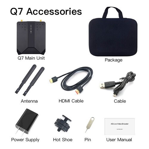 MiNE Media Q7 4G Live Streaming Video Encoder