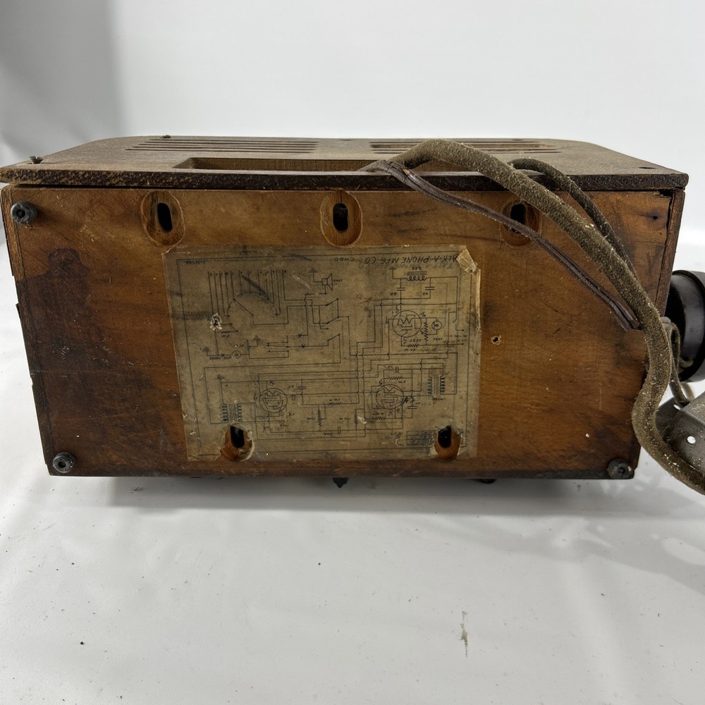 Vintage Talk-A-Phone Intercom Master Unit; Model KR-4010