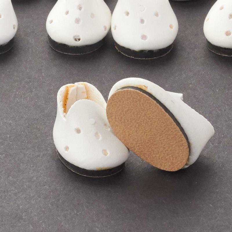 Tallina's White Doll Shoes
