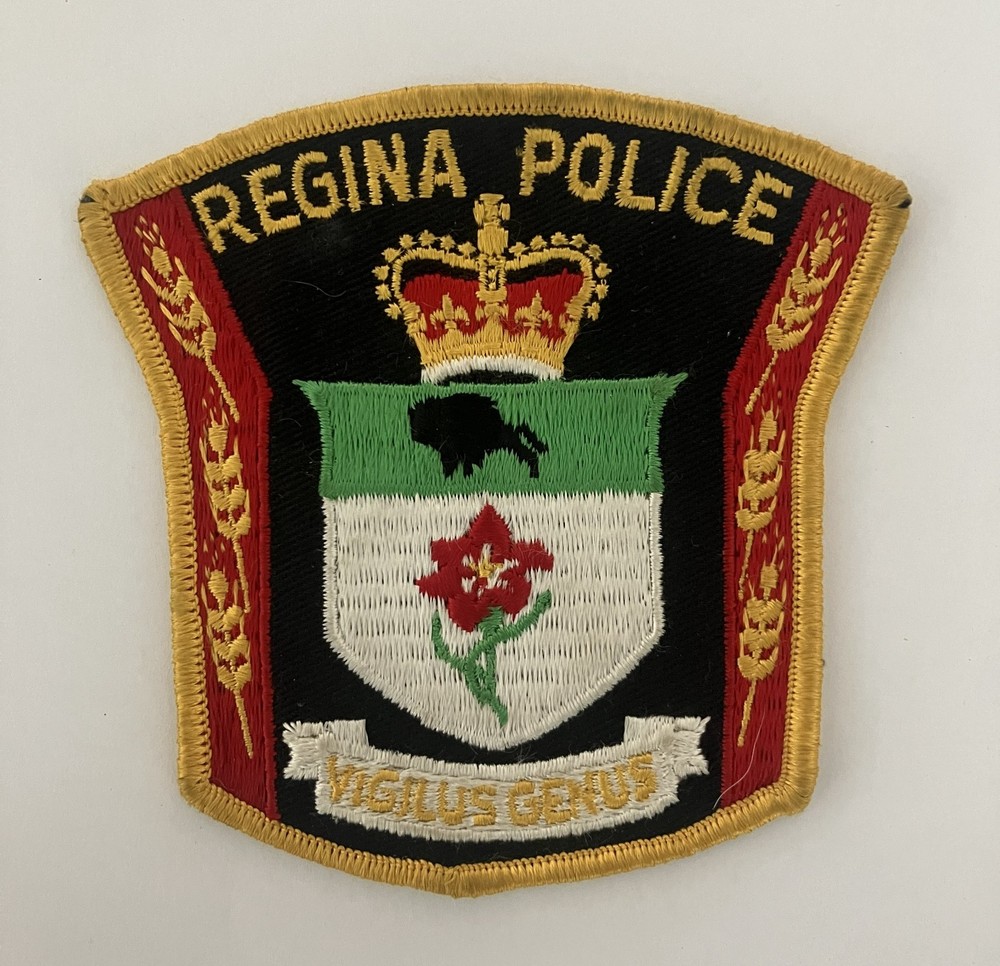 Canada, Regina Police patch version with green top shield