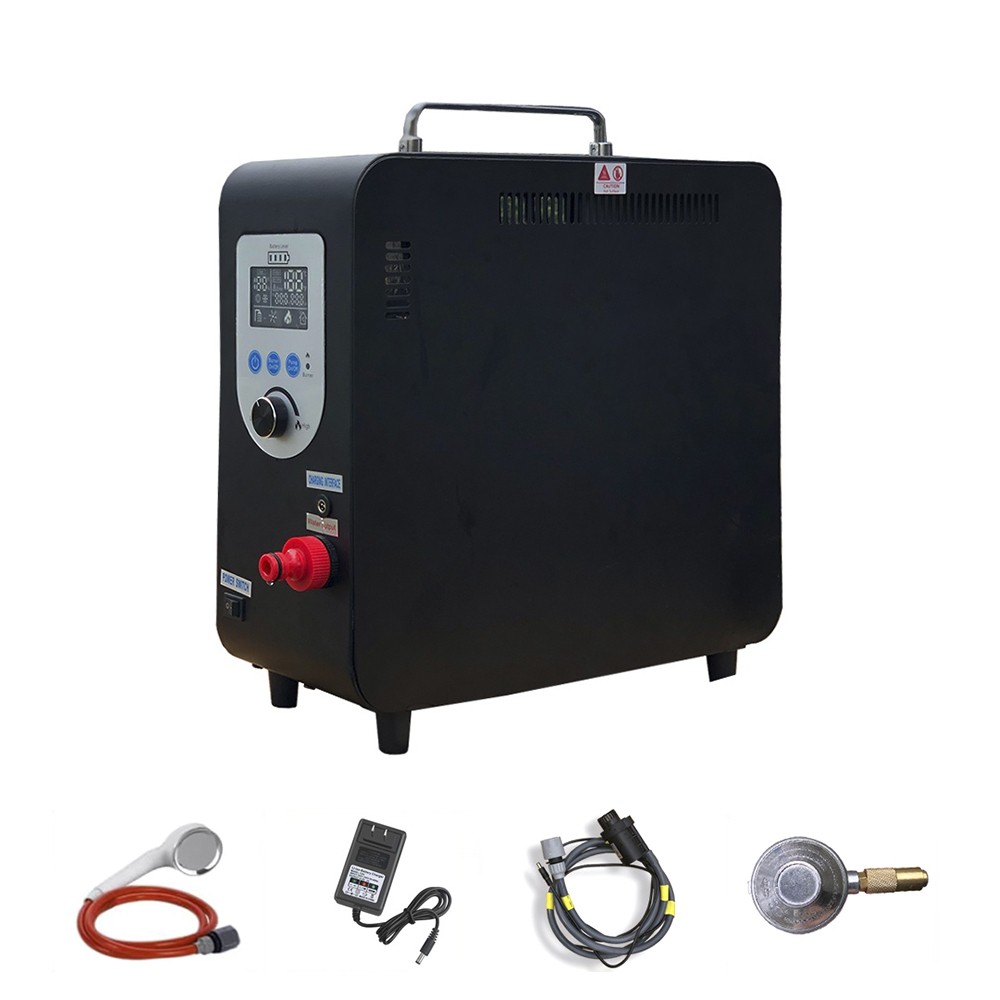 Propane Portable Water Heater Countertop Instant Camping Shower For Outdoors