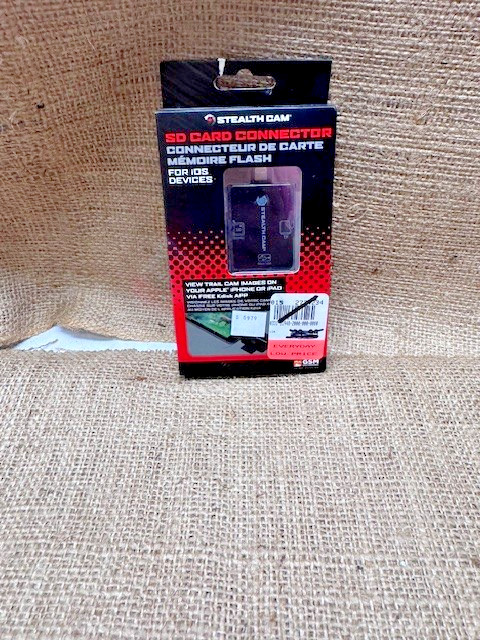 Stealth Cam Triple Connection SD MICRO Memory Card Reader Android/IOS STC-DDMCR
