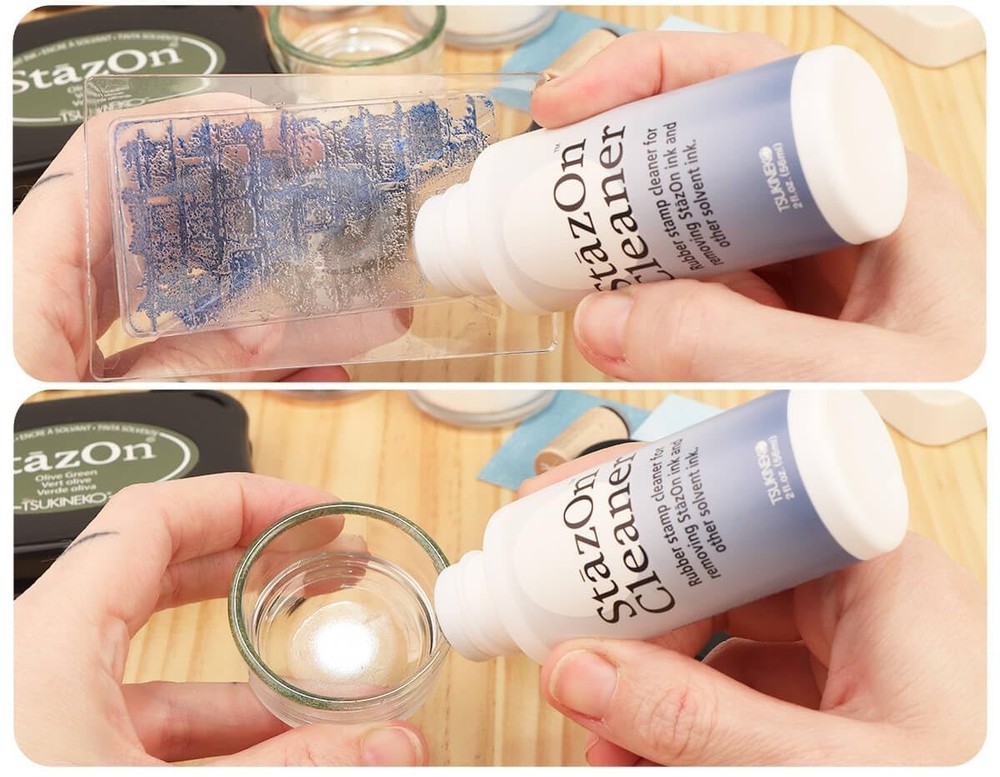 SZ000031 Full-Size StazOn Multi-Surface Inkpad, Jet Black