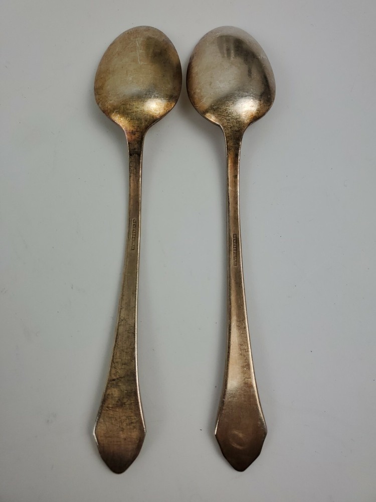 Vintage Meneses-Alpplda Silverware Two Spoons