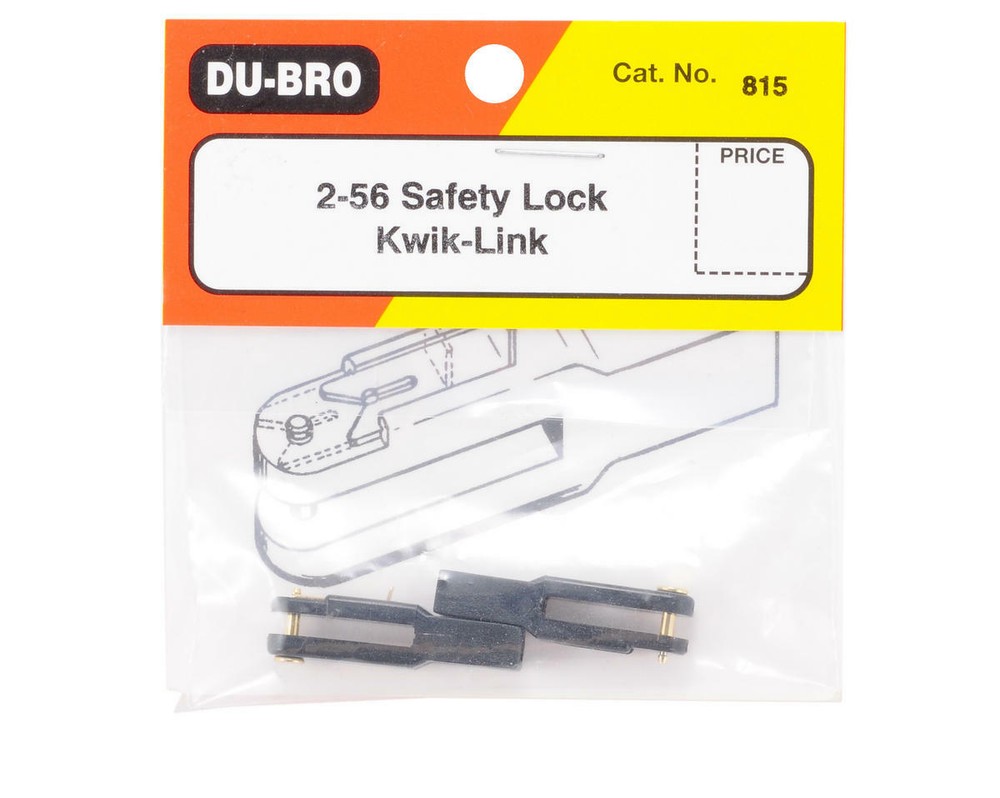DuBro 2-56 Safety Lock Kwik Link (2) [DUB815]