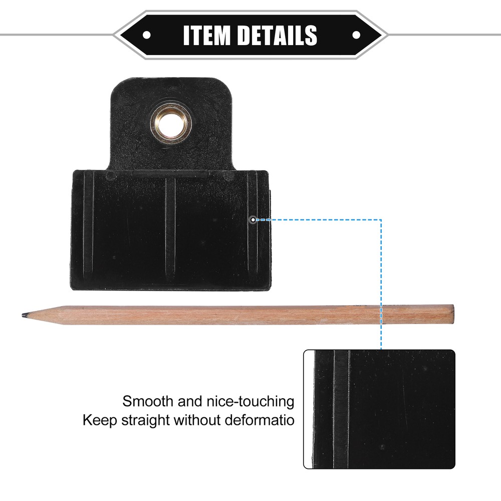 Glass Channel Retainer Clips Universal - 2 pcs