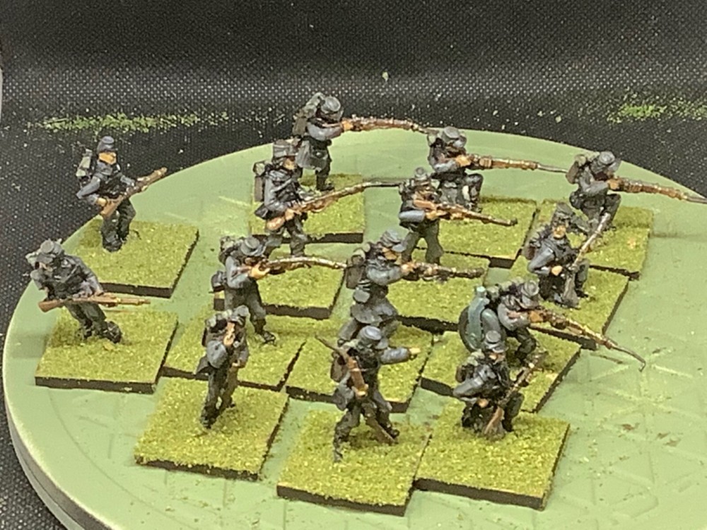 25mm Handpainted Confederate Infantry (14)