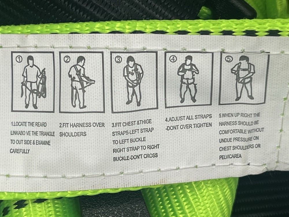 Poseidon Materials Full Body Safety Harness