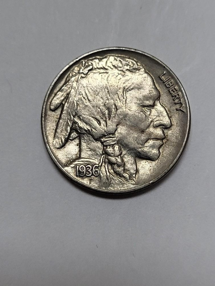 1936 Buffalo Nickel NICE FLASHY COIN !!!!