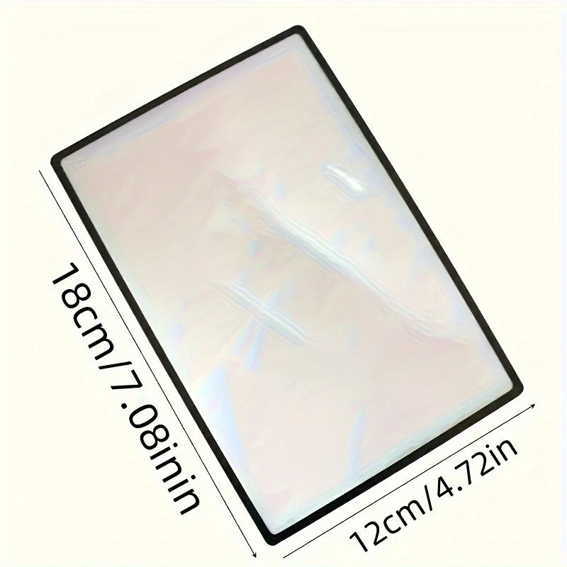 Ultra Thin High Magnification Magnifying Glass Student Reading Lens Tool