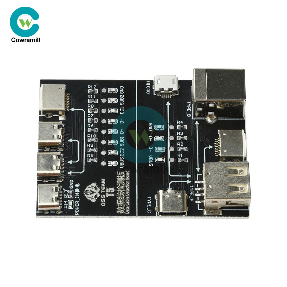 T5 Multifunctional Interface Cable Detection Module Data Cable abnormal testing