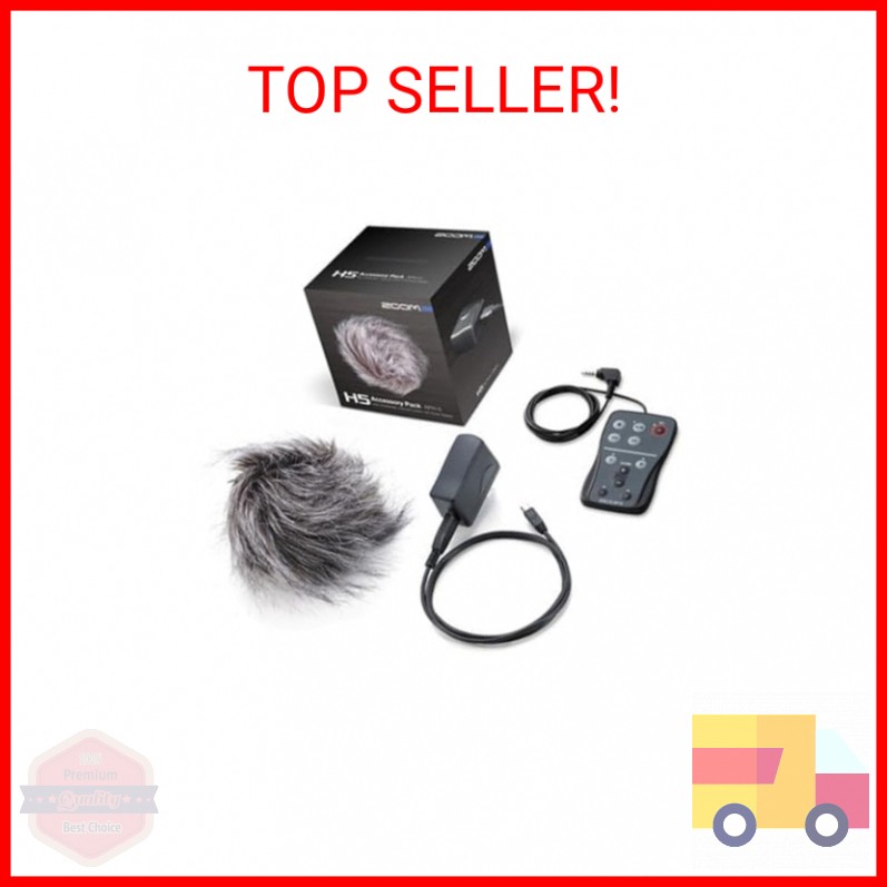 Zoom APH-5 Accessory Pack for H5 Portable Recorder, Includes Remote Control with