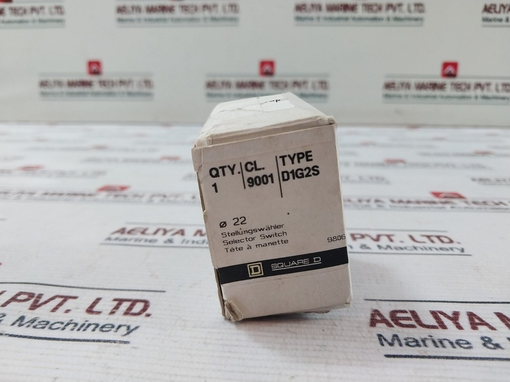 Square D D1G2S Selector Switch