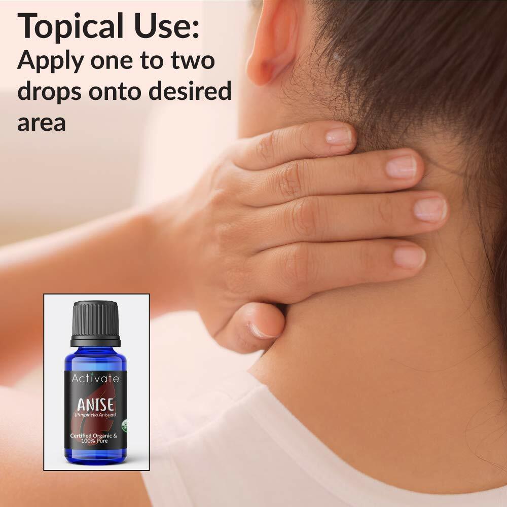 Anise Organic Essential Oil 100% Pure - 10ml
